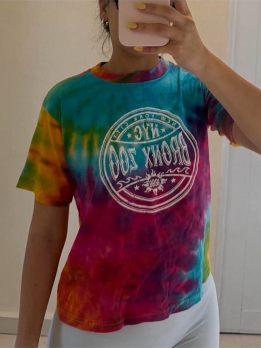 MV Sport Tie-Dye Short Sleeve Tee in Blue, Green, Pink, Yellow